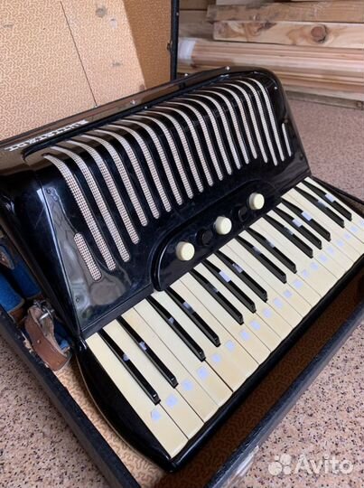 Аккордеон винтажный трофейный Buttstadt