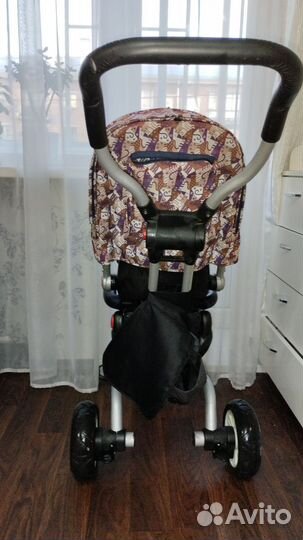 Велосипед коляска с ручкой