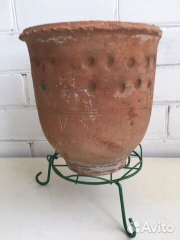 Горшок для цветов глиняный СССР