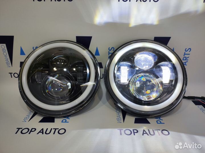 Фары Нива УАЗ светодиодные LED