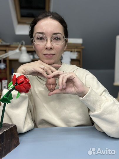 Шарнирная кукла своими руками мк голова