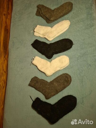 Шерстяные носки 100 овчина