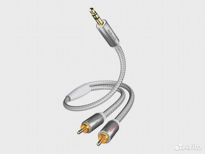Кабель miniJack-2xRCA Inakustik Premium Audio 1.5m