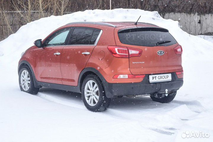 Фаркоп Kia Sportage 2010-2015 /съемный квадрат