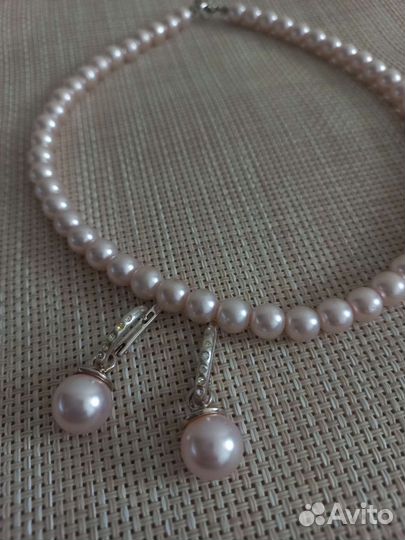 Бусы и серьги