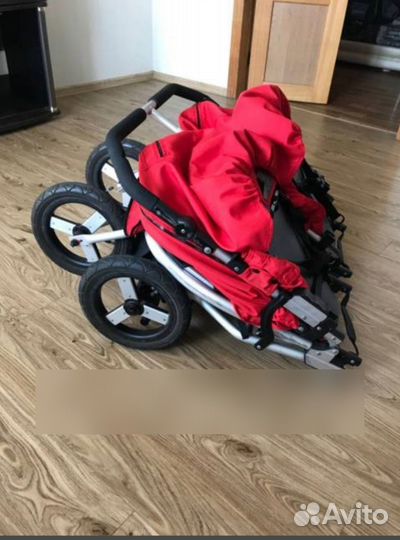 Коляска 2 в 1 bumbleride indie twin