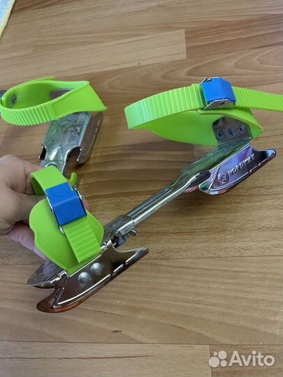 Коньки на двух полозьях