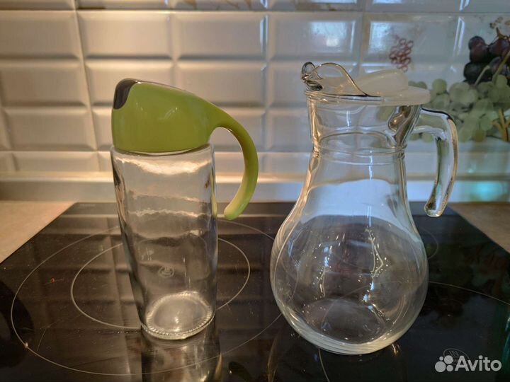 Кувшин для воды и бутылка для масла