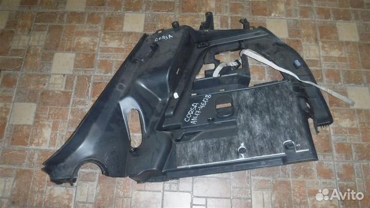Обшивка багажника Opel Corsa D 2006-2014