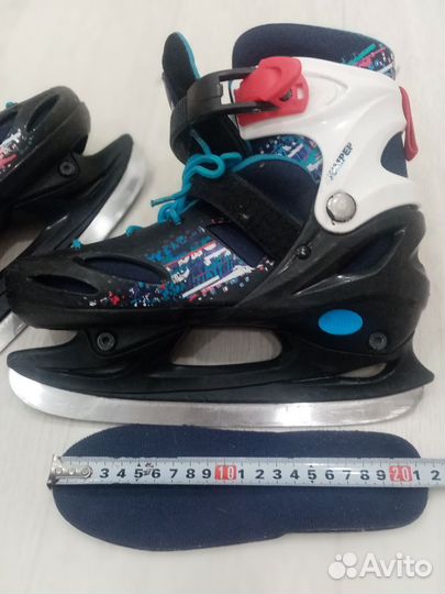 Коньки раздвижные р34-37