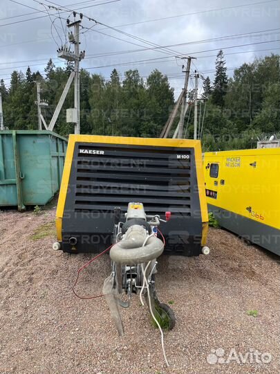 Компрессор дизельный передвижной в аренду