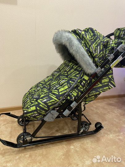Санки коляска ника