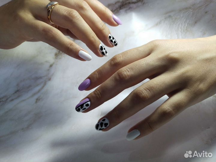 Маникюр, покрытие гель лаком