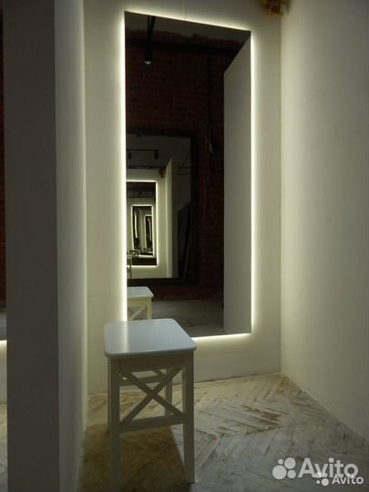 Зеркало с подсветкой 160*80см