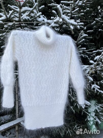Пуховый свитер