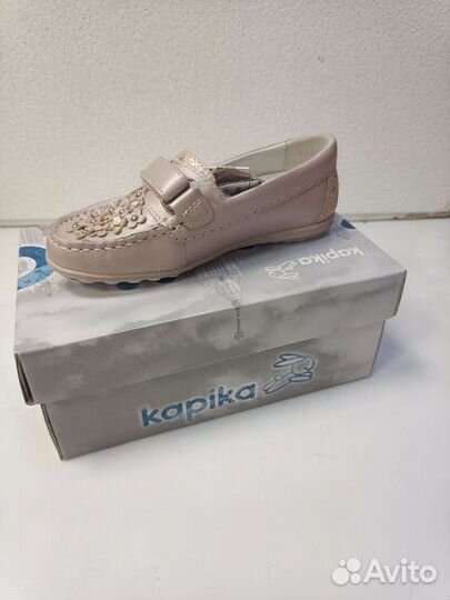 Мокасины для девочки Капика
