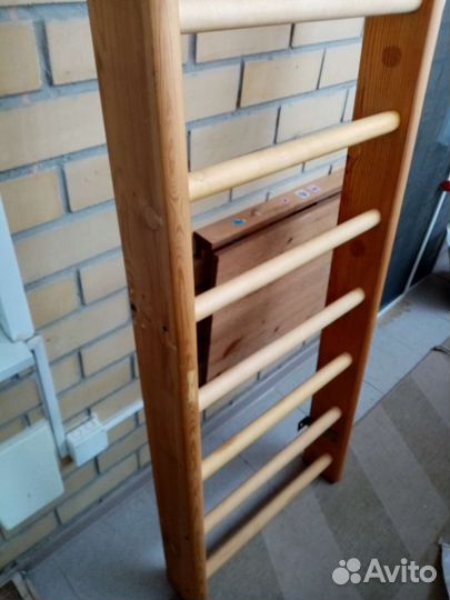 Детская шведская стенка деревянная