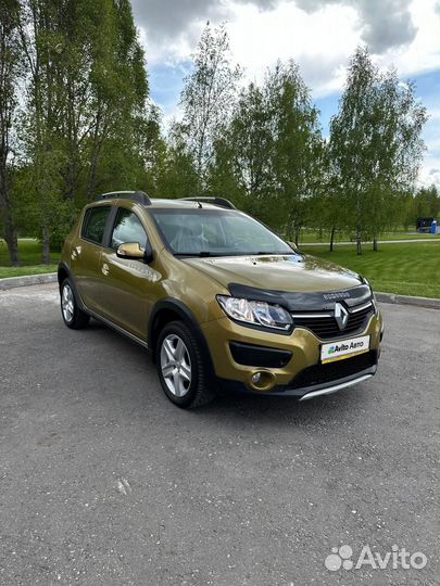 Renault Sandero Stepway 1.6 AT, 2016, 84 200 км