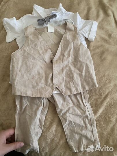 Рубашка с жилеткой