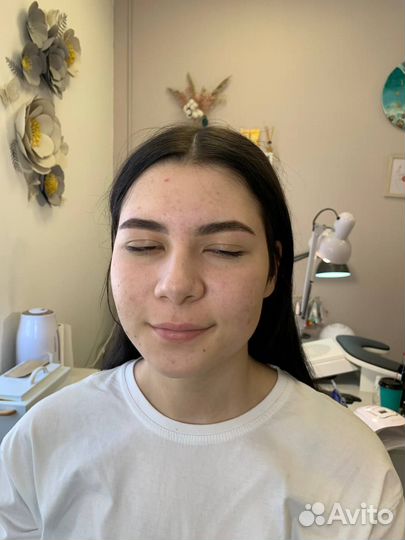 Долговременная Укладка, покраска Бровей