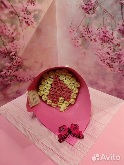 Розы из шоколада, подарки, букеты