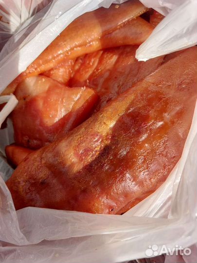 Копченые свиные шкурки