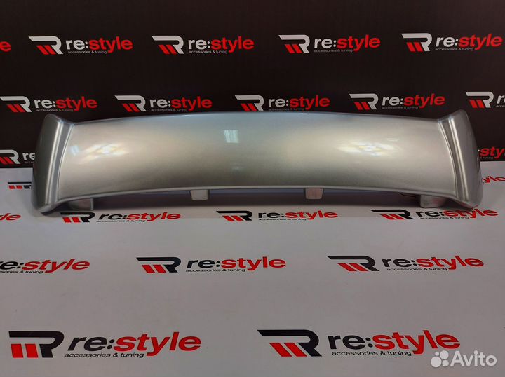 Спойлер на крышу Land Cruiser Prado 95 серебро