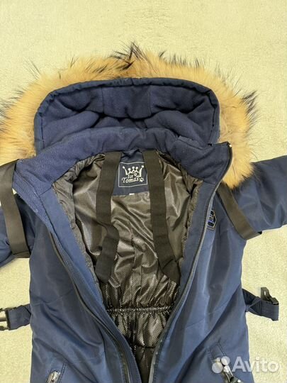 Зимний комбинезон для мальчика 110 tomas