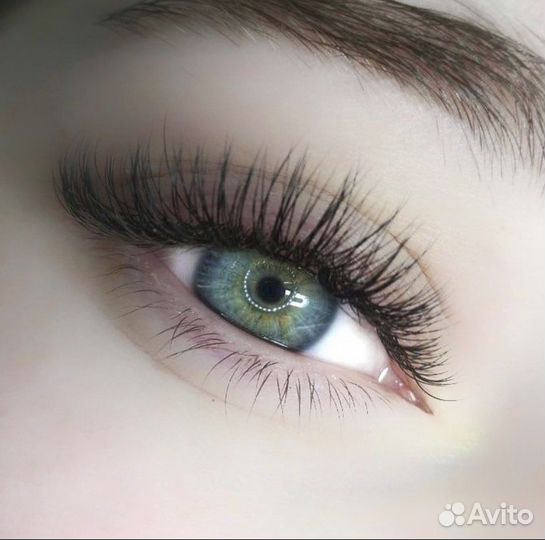Наращивание ресниц, LED,оформление бровей