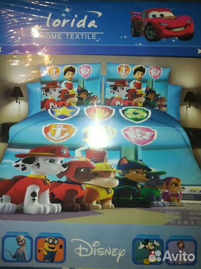 Белье постельное детское