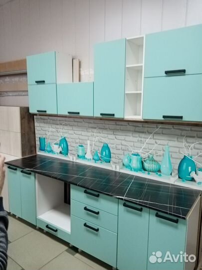 Кухни модульные Лофт-Мята