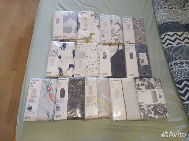 Постельное белье Икея новое комплекты разные