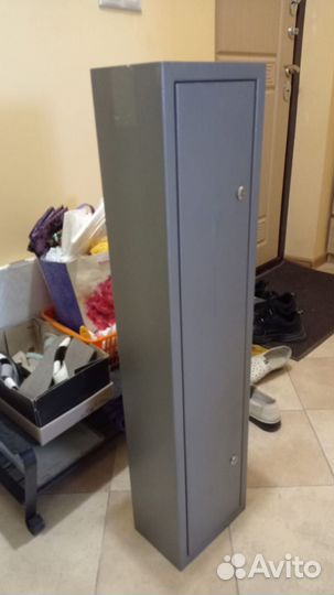 Шкаф для оружия метал.1000х160х235. Сейф