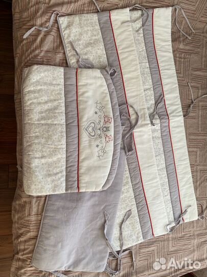 Бортики в детскую кроватку