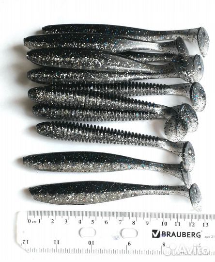 Силиконовые приманки, виброхвост, твистер