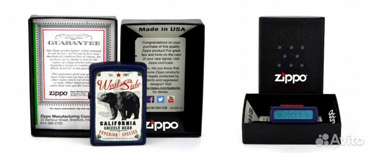 Зажигалка Zippo Bear(Медведь)