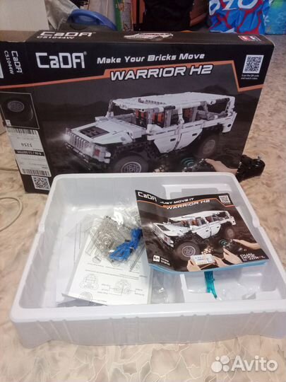 Конструктор cada внедорожник Warrior H2