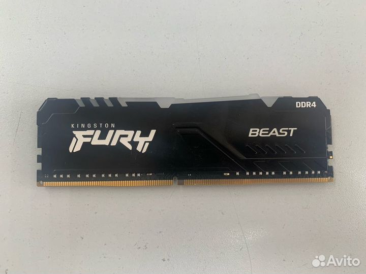 Оперативная память Kingston DDR4 16Gb 3200Mhz