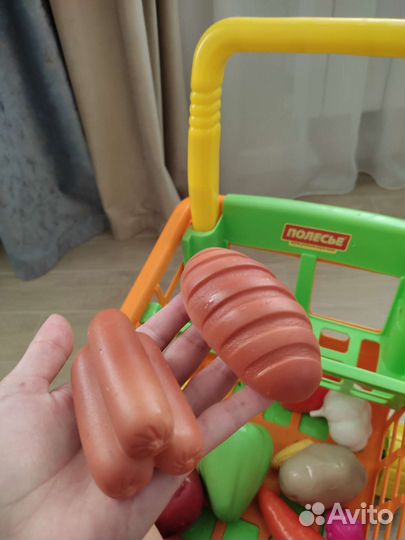 Тележка продуктовая детская