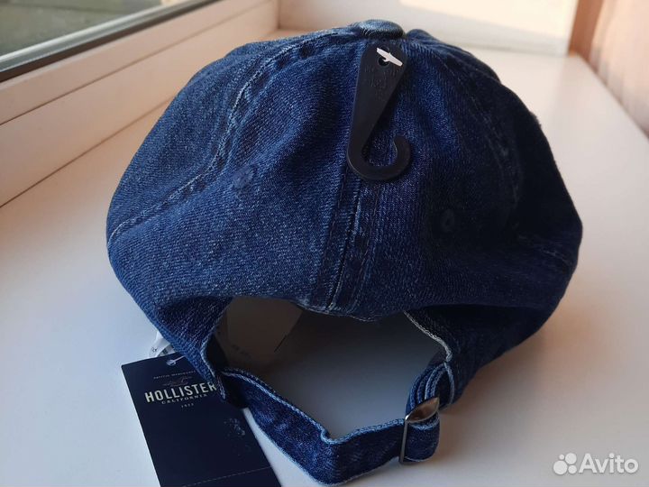 Бейсболка мужская джинсовая США Ноllister унисекс