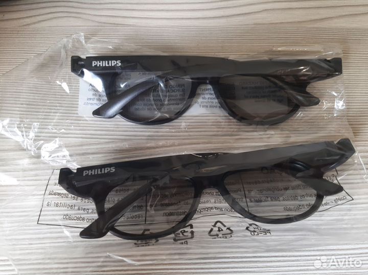 Очки 3D philips пассивные новые