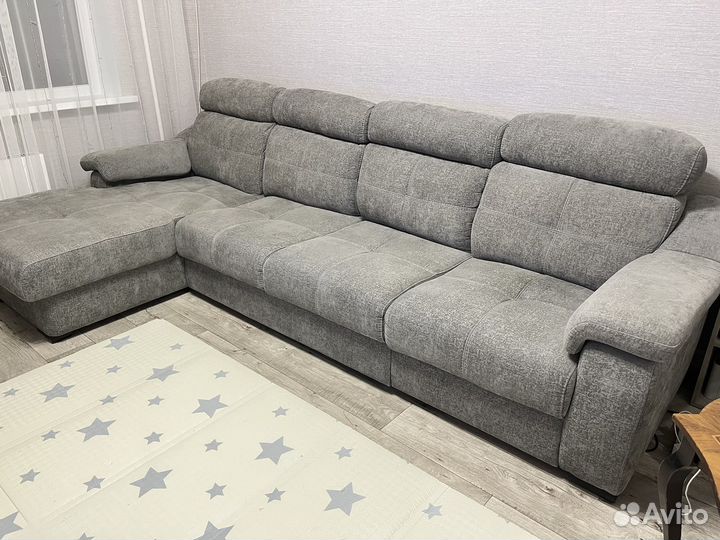 Большой угловой диван бу