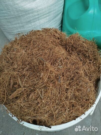 Кокосовое волокно для растений промытое 10 литров