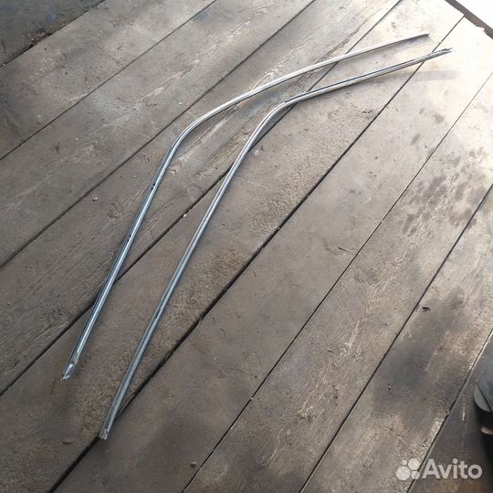 Молдинги крыши хром BMW E34