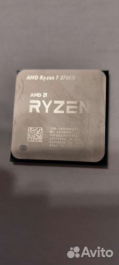 Процессор AMD ryzen 7 3700X