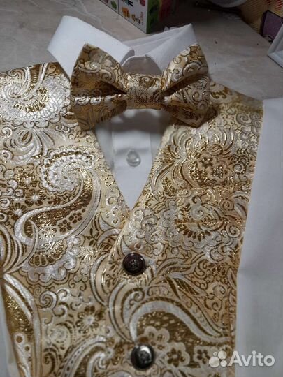 Костюм с жилеткой на мальчика