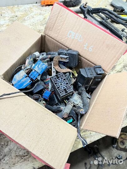 Фишка фишки проводка kia ceed 1 ed 1.6