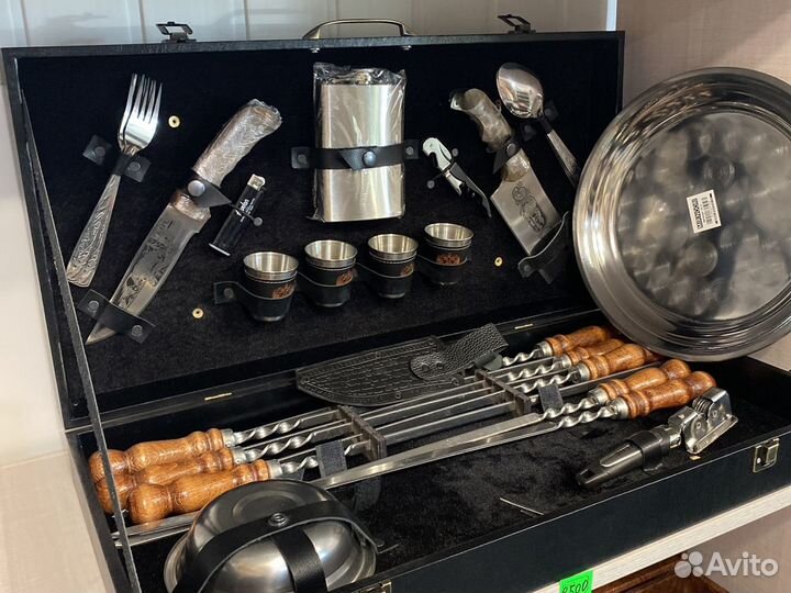 Подарочный набор для мужчины с шампурами