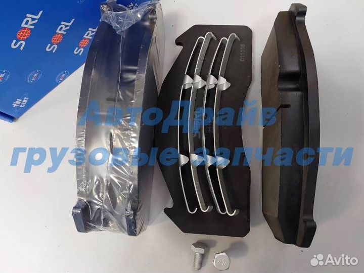 Колодки тормозные дисковые Volvo FL FH FM