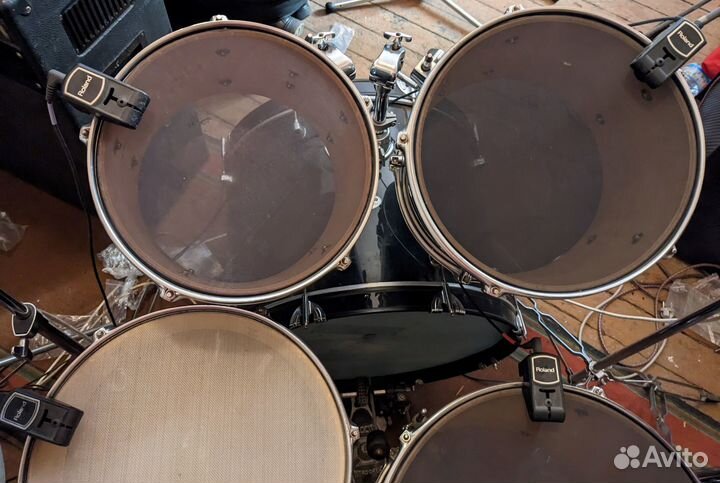 Ударная установка с триггерами и модулем